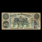 Canada, Bank of Toronto (The), 5 dollars : July 1, 1880