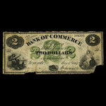 Canada, Canadian Bank of Commerce, 2 dollars : May 1, 1867