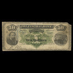 Canada, Central Bank of Canada, 10 dollars : January 1, 1884