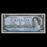 Canada, Bank of Canada, 5 dollars : 1954