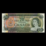 Canada, Bank of Canada, 20 dollars <br /> 1969