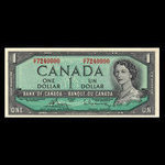 Canada, Bank of Canada, 1 dollar : 1954