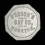 Canada, Hudson's Bay Company, 5 cents <br /> 1882