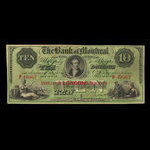 Canada, Bank of Montreal, 10 dollars : January 3, 1859