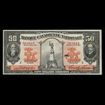 Canada, Banque Canadienne Nationale, 50 dollars : February 1, 1929