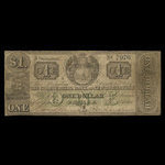 Canada, Commercial Bank of New Brunswick, 1 dollar : November 1, 1860