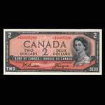 Canada, Bank of Canada, 2 dollars : 1954