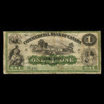 Canada, Commercial Bank of Canada, 1 dollar : January 2, 1860