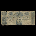 Canada, Central Bank of New Brunswick, 1 dollar : November 1, 1847