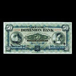 Canada, Dominion Bank, 50 dollars : January 2, 1925