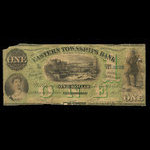 Canada, Eastern Townships Bank, 1 dollar : August 1, 1859