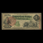 Canada, People's Bank of Halifax, 4 dollars : July 1, 1870