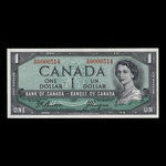 Canada, Bank of Canada, 1 dollar : 1954