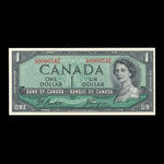 Canada, Bank of Canada, 1 dollar <br /> 1954