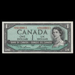 Canada, Bank of Canada, 1 dollar <br /> 1954