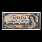 Canada, Bank of Canada, 50 dollars : 1954