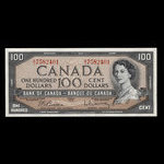 Canada, Bank of Canada, 100 dollars <br /> 1954