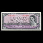 Canada, Bank of Canada, 10 dollars : 1954