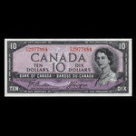 Canada, Bank of Canada, 10 dollars : 1954