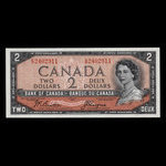 Canada, Bank of Canada, 2 dollars <br /> 1954