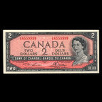 Canada, Bank of Canada, 2 dollars <br /> 1954