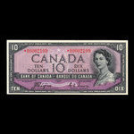 Canada, Bank of Canada, 10 dollars <br /> 1954