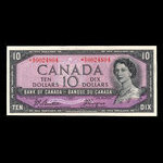 Canada, Bank of Canada, 10 dollars <br /> 1954