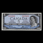 Canada, Bank of Canada, 5 dollars <br /> 1954