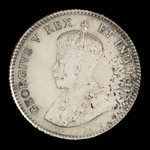 Canada, George V, 5 cents : 1911