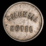 Canada, Columbia Hotel, 5 cents : 1903