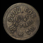 Canada, Humphreys, Pittock & Co. (HP & Co.), 6 1/4 cents : 1899