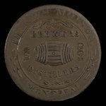 Canada, Thos. & Wm. Molson, 1/2 penny : 1837