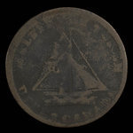 Canada, unknown, 1/2 penny : 1815