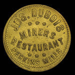 Canada, Jos. Dubois, 1 meal : 1891