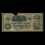 Canada, Pictou Bank, 10 dollars : January 2, 1882