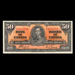 Canada, Bank of Canada, 50 dollars <br /> January 2, 1937