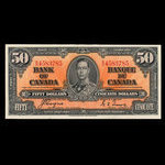 Canada, Bank of Canada, 50 dollars <br /> January 2, 1937