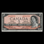 Canada, Bank of Canada, 2 dollars <br /> 1954