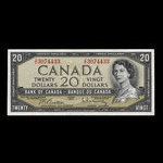 Canada, Bank of Canada, 20 dollars : 1954