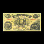 Canada, Bank of Toronto (The), 10 dollars : January 2, 1935