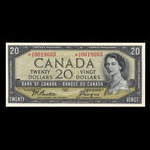 Canada, Bank of Canada, 20 dollars <br /> 1954