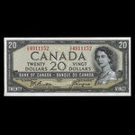 Canada, Bank of Canada, 20 dollars <br /> 1954