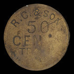 Canada, R.C. & Son, 50 cents : 1914