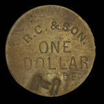 Canada, R.C. & Son, 1 dollar : 1914