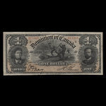 Canada, Dominion of Canada, 1 dollar <br /> March 31, 1898