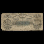 Canada, Bank of British North America, 2 dollars : January 1, 1856