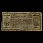 Canada, Bank of British North America, 4 dollars : January 1, 1853