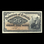 Canada, Dominion of Canada, 25 cents <br /> January 2, 1900