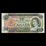 Canada, Bank of Canada, 20 dollars <br /> 1969