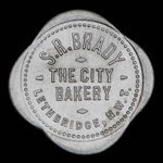 Canada, S.R. Brady, 1 loaf, bread : May 14, 1904